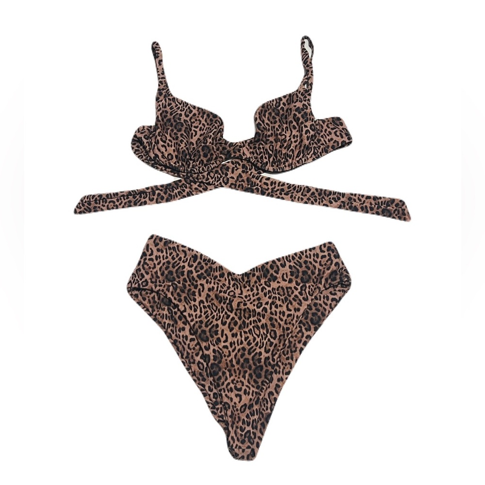 Skatie Leopard Print Bikini